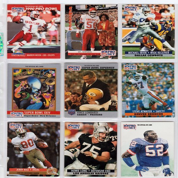 Football Cards Box Set Lot of 250 - Picture 3 of 4
